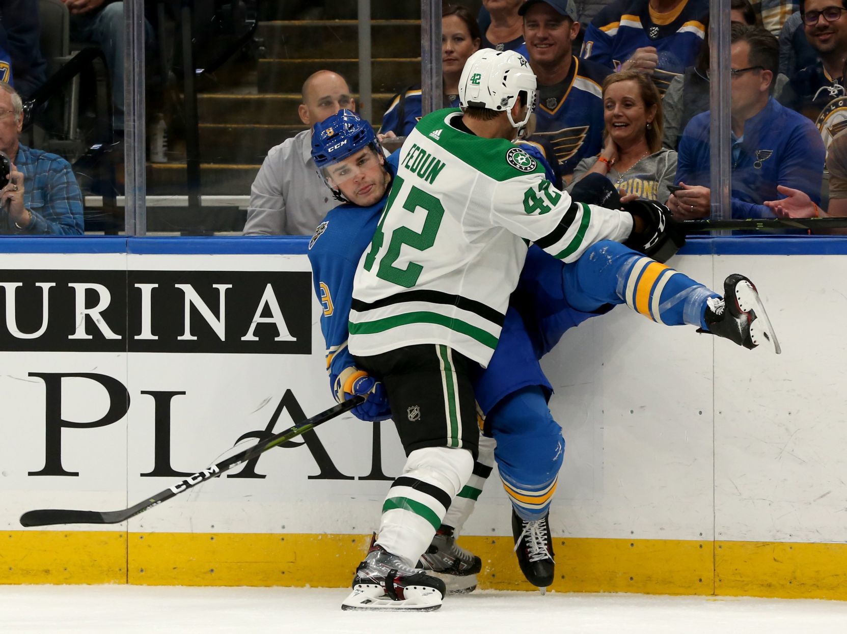 Blues host Stars